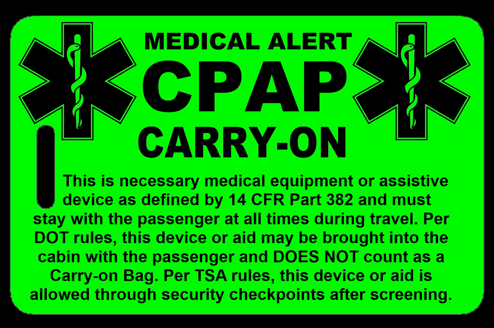 tsa cpap carry on